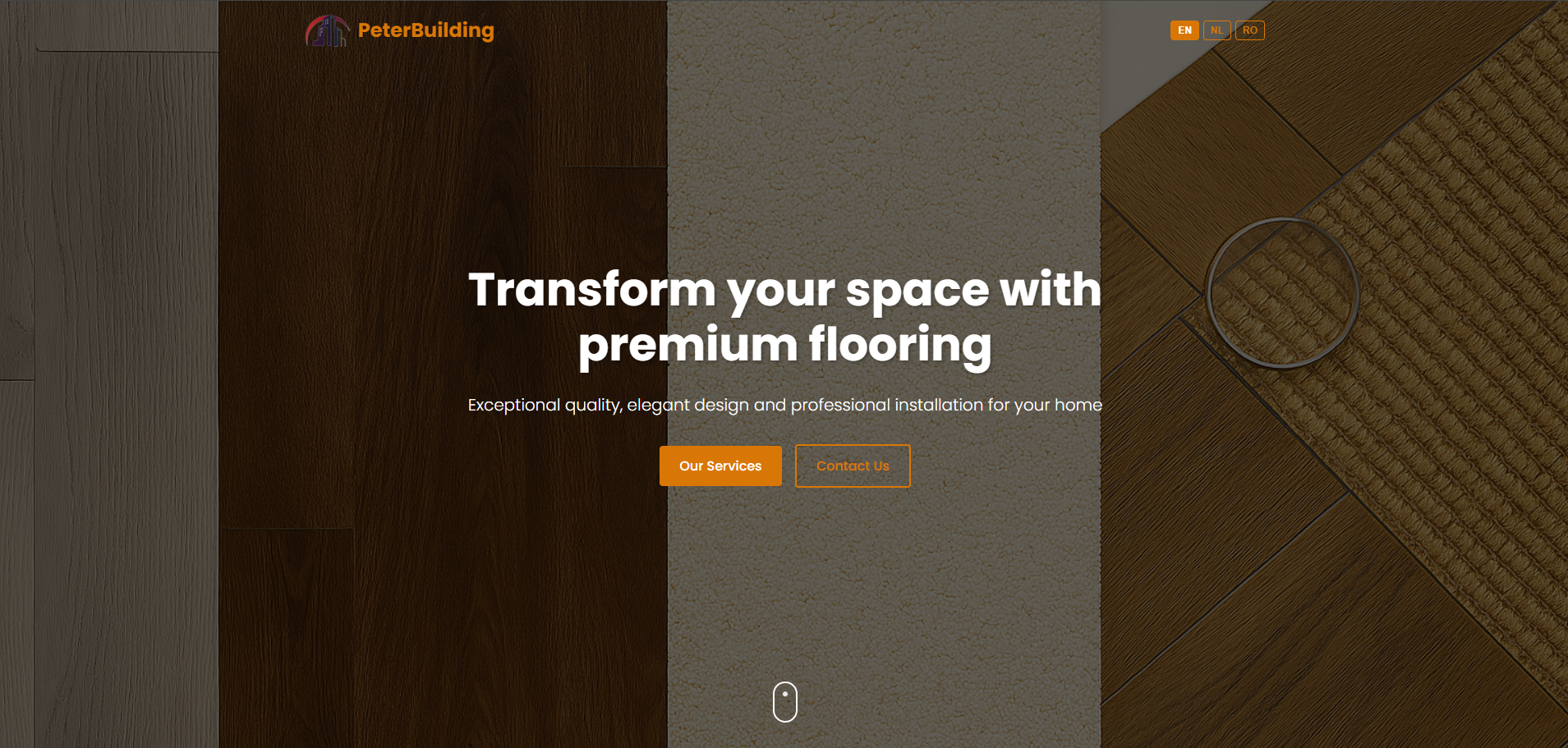 PeterBuilding — Business Website