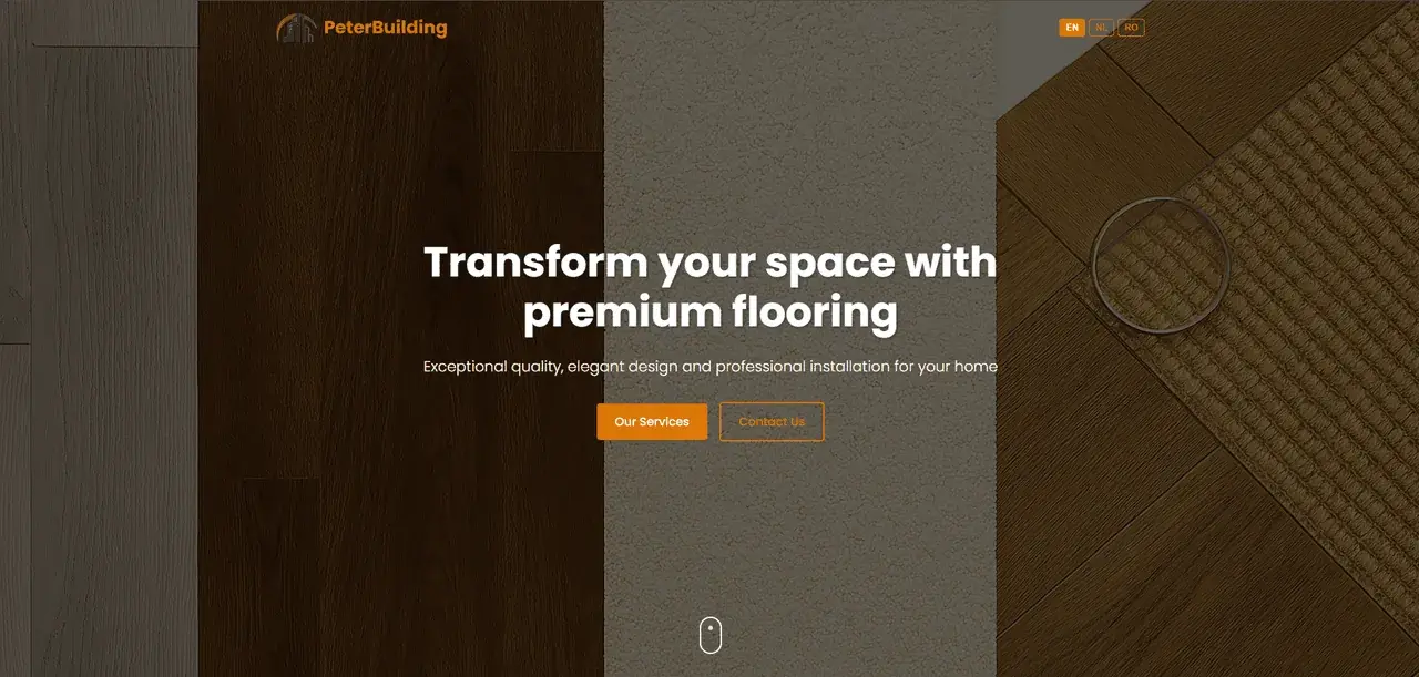 PeterBuilding — Business Website
